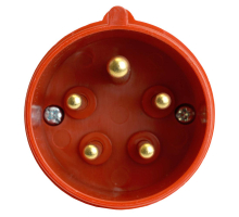 Вилка прямая ST-015 16А 380В 3P+PE+N IP44, PPG16-015-44, Stekker