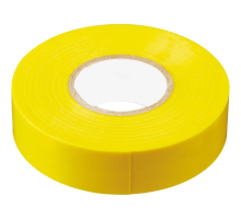 Изоляционная лента STEKKER INTP01319-20 0,13*19 20 м. желтая