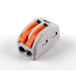 Cтроительно-монтажная клемма 2-проводная Stekker, LD222-412 (5 штук в упаковке) 32420