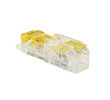 Зажим прокалывающий ответвительный 1,5-2,5 мм2 c ответвительной клеммой LD219 на 1 выход, прозрачный/желтый (упаковка 10 шт) LD503-1-25