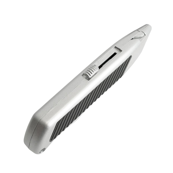 Нож строительно-монтажный с трапециевидным лезвием, 19 мм, 2 лезвия в рукоятке, GS, KMU-13-T 50200