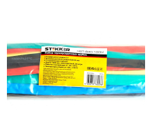 Термоусадочная трубка STEKKER HST-840-100M, длина 100 см., коэф. усадки 2:1, мультиколор