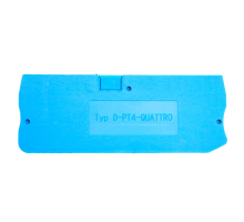 Торцевая заглушка для ЗНИ LD574 4 мм² (JXB PT4), синий LD583-1-40