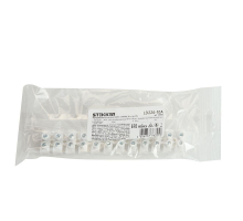 Колодка клеммная винтовая STEKKER, линейка 12 штук, полипропилен, LD226-10A DIY