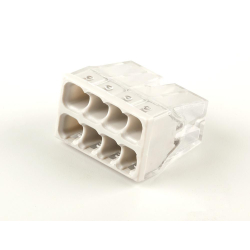 Клемма монтажная 8-проводная STEKKER  для 1-жильного проводника LD2273-208 (5 штук в упаковке)