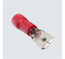 Наконечник плоский Изолированный (папа) РпИп 1,5-250, STEKKER, LD401-15250  (DIY упаковка 10 шт)