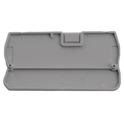 Торцевая заглушка для ЗНИ LD572 4 мм² (JXB PT4), серый LD581-1-40