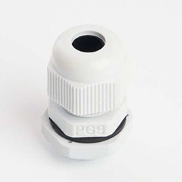 Сальник PG9 диаметр проводника 4-8 мм STEKKER, IP54, серый (DIY упаковка 3 шт) (без мембраны)