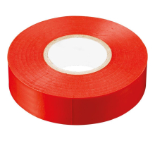 Изоляционная лента STEKKER INTP01319-20 0,13*19 20 м. красная
