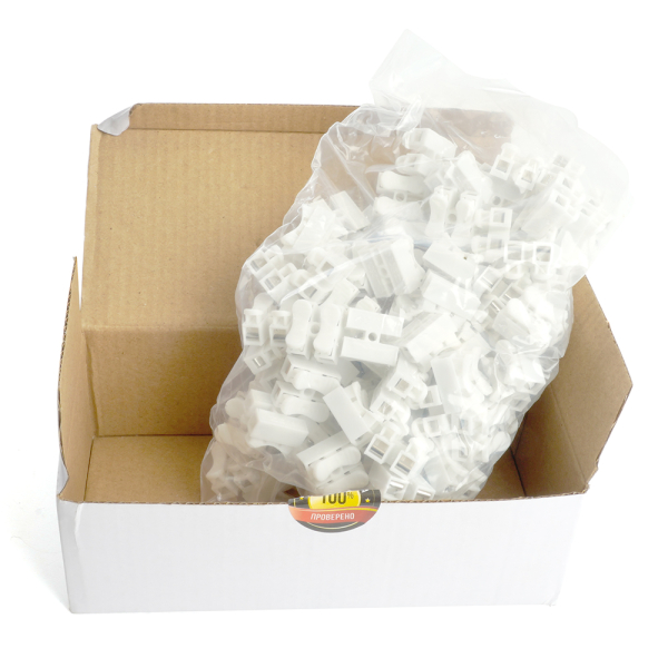 Клемма самозажимная 2-х контактная STEKKER, LD900-002