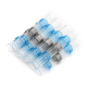 LD302-1525 ГСИ термоусаживаемая с припоем 1,5-2,5 мм2 27A,  прозрачный/голубой (DIY упак 10шт)