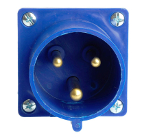 Вилка угловая ST-523 32А 220В 2P+PE IP44, PPG32-523-44, Stekker