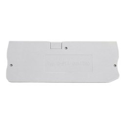 Торцевая заглушка для ЗНИ LD574 4 мм² (JXB PT 4), серый LD583-1-40