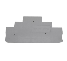 Торцевая заглушка для ЗНИ LD579 2,5 мм² (JXB PT 2,5), серый LD579-1-25