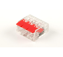 Универсальная компактная клемма 3-проводная STEKKER, LD221-413 (5 штук в упаковке)