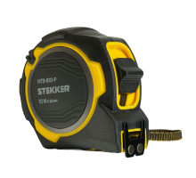 Рулетка, 10 м х 25 мм, магнит, II класс точности, двухстороннее нанесение, Stekker MTS-810-P 50212
