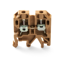 Зажим наборный изолированный (винтовой) ЗНИ - 4,0 (JXB4), бежевый STEKKER