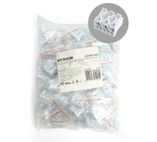 Клемма монтажная с/з Stekker, LD294-5103, для подключения фазных проводников 3 полюса, 3 контактные группы (3 ввода, 3 вывода на полюс) 32736