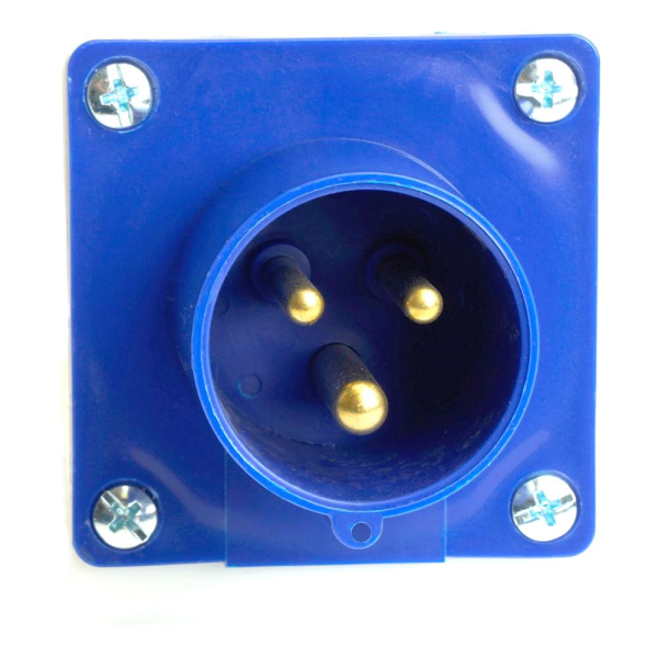 Вилка угловая ST-513 16А 220В 2P+PE IP44, PPG16-513-44, Stekker