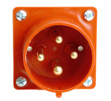 Вилка угловая ST-524 32А 380В 3P+PE IP44, PPG32-524-44, Stekker