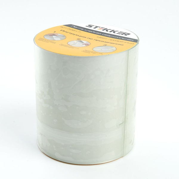 Лента клейкая сверхсильная Stekker 0,7*100 мм, 1,5 м. прозрачная INTP9-0715-10 39917