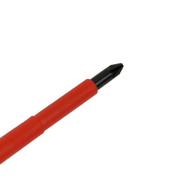 Отвертка крестовая диэлектрическая Stekker Pz 2 х 100 мм, SDE-PZ2-100 49618