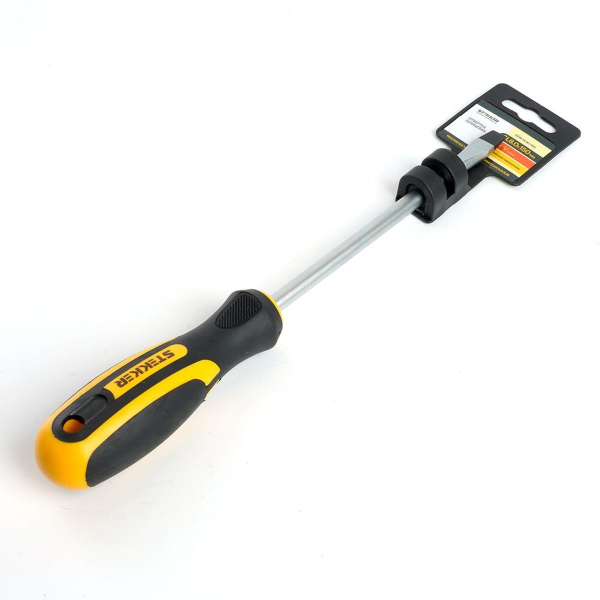 Отвертка шлицевая Stekker SL 8.0 х 150 мм Cr-V, SDM-SL80-150 39774