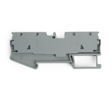 Зажим пружинный, 4-проводной проходной ЗНИ - 2,5 (JXB ST 2,5), серый STEKKER