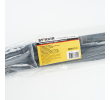 Термоусадочная трубка клеевая STEKKER HSTG-953-100BK, длина 100 см., коэф. усадки 3:1