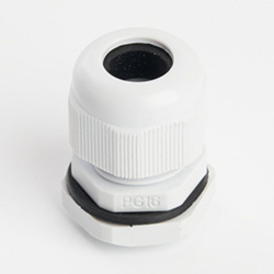 Сальник PG16 диаметр проводника 10-14 мм STEKKER, IP54, серый (DIY упаковка 2 шт) (без мембраны)