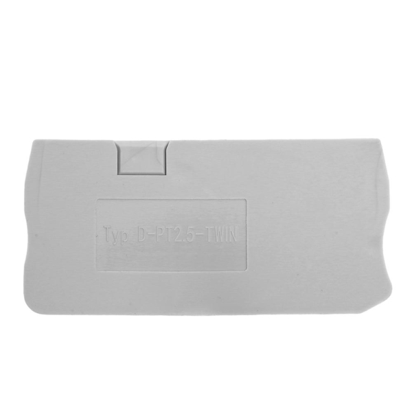 Торцевая заглушка для ЗНИ LD573 2,5 мм² (JXB PT 2,5), серый LD582-1-25