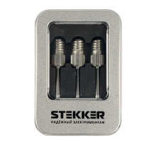 Набор сменных жал для беспроводного паяльника PLE801-08, 3 шт APL7-801-3 50411