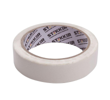 Малярная лента Stekker INTP7-24-25 24 мм, длина 25 м, на бумажной основе, белый 39150
