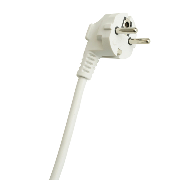 Сетевой фильтр 5-местный с/з STEKKER 3x1мм2, 5 м, 250В, 16А, 2 USB-A+2 Type-C 3, серия Nova, белый