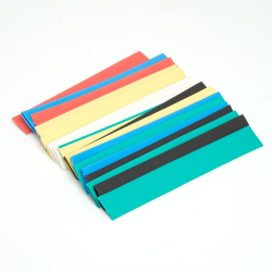 Набор термоусадочных трубок STEKKER HSHT-840-10M, длина 10 см., коэф. усадки 2:1, мультиколор (21шт в упаковке)