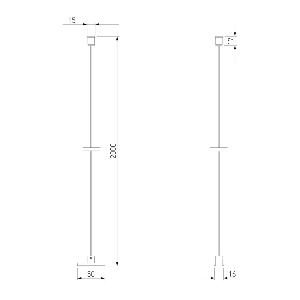 Подвесной комплект Elektrostandard Titan Line 85226/00 a069729