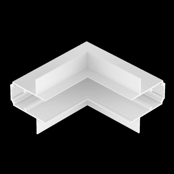 Соединитель угловой вертикальный для встраиваемого трека 509226 Uno Lightstar 509256