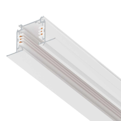 Трек шестиконтактный встраиваемый 3-фазн со стыковочными пазами (круглые медные жилы), 3м Quattro/DALI/ Lightstar 503035-R-DALI