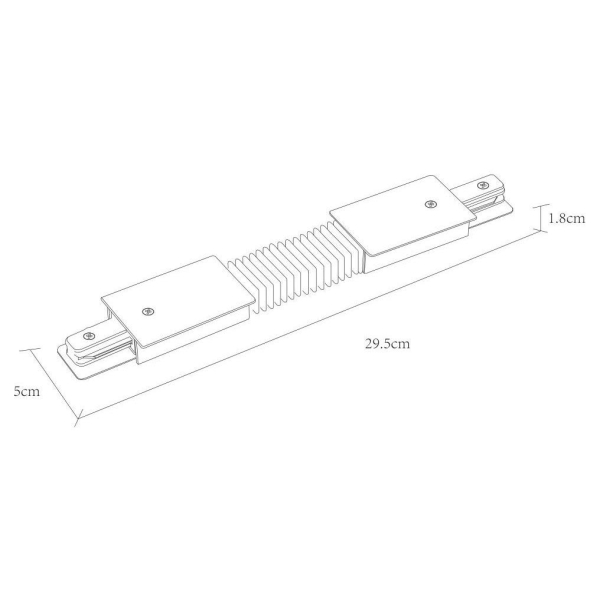 Коннектор гибкий Arte Lamp Track Accessories A150106