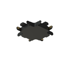 Соединитель DENKIRS AIR BASE TR5234-BK