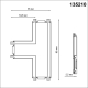 Соединитель T-образный с токопроводом для низковольтного шинопровода Novotech Shino Smal 135210
