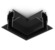 Коннектор угловой для встраиваемого шинопровода под ГКЛ Ambrella Light TRACK SYSTEM GL1971