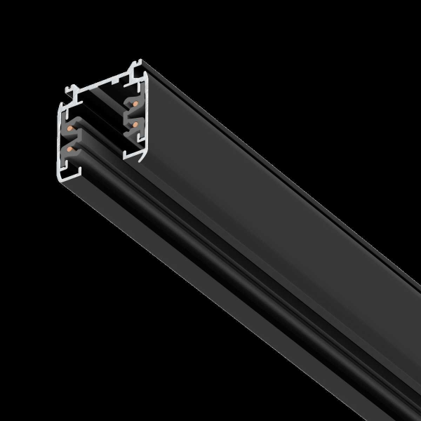 Трек четырехконтактный 3-фазный стыковочными пазами (круглые медные жилы), 2м Quattro Lightstar 504028-R