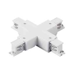 Соединение крестовое с подводом питания к треку 5040xx-(F)/(R) Quattro Lightstar 504146-FR