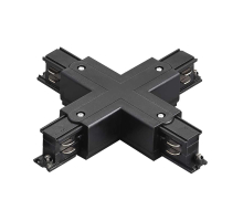 Соединение крестовое с подводом питания к треку 5040xx-(F)/(R) Quattro Lightstar 504147-FR