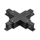 Соединение крестовое с подводом питания к треку 5040xx-(F)/(R) Quattro Lightstar 504147-FR