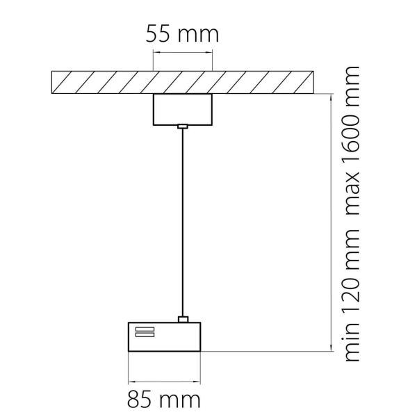 Питание подвесное Lightstar Barra 502196