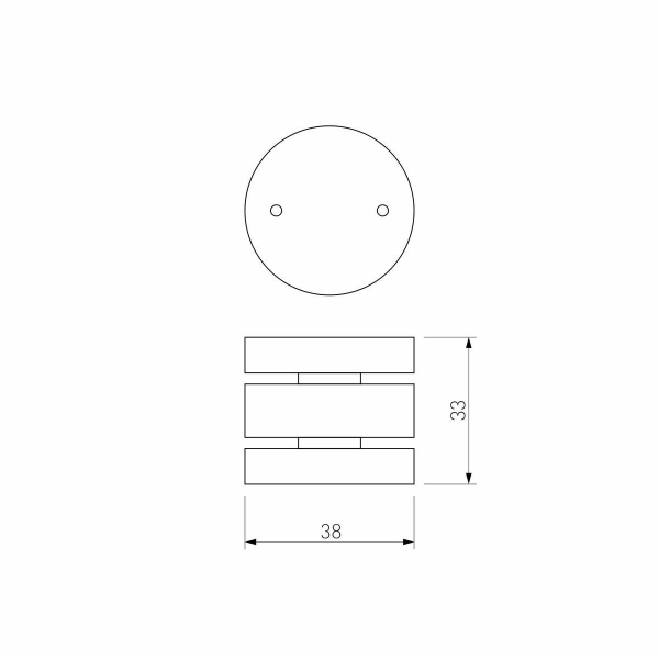 Коннектор круглый для накладного шинопровода Elektrostandard Slim Magnetic 85010/00 черный a063966