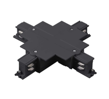Соединение крестовое встраиваемое с подводом питания к треку 5030xx-R Quattro Lightstar 503147-R