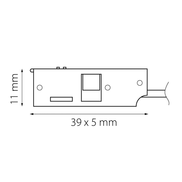 Питание боковое Lightstar Linea 506117